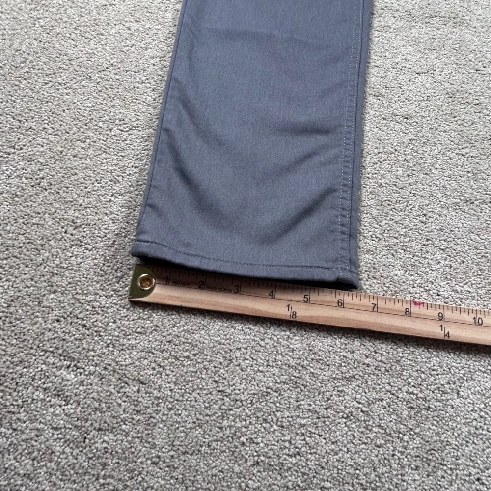 Banana Republic Traveler Pants Mens 30x32 Slim‎ Fit Gray 5-Pocket Stretch Chino